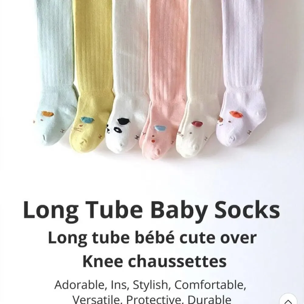 New 3 pair high knee socks toddler girl 1-3 years